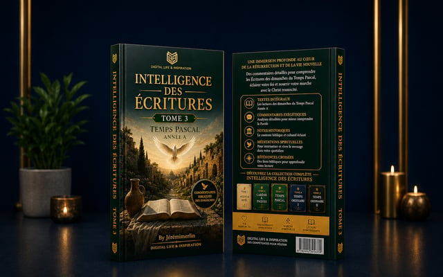 INTELLIGENCE DES ÉCRITURES — TOME 3 Pâques et Temps Pascal Anne A