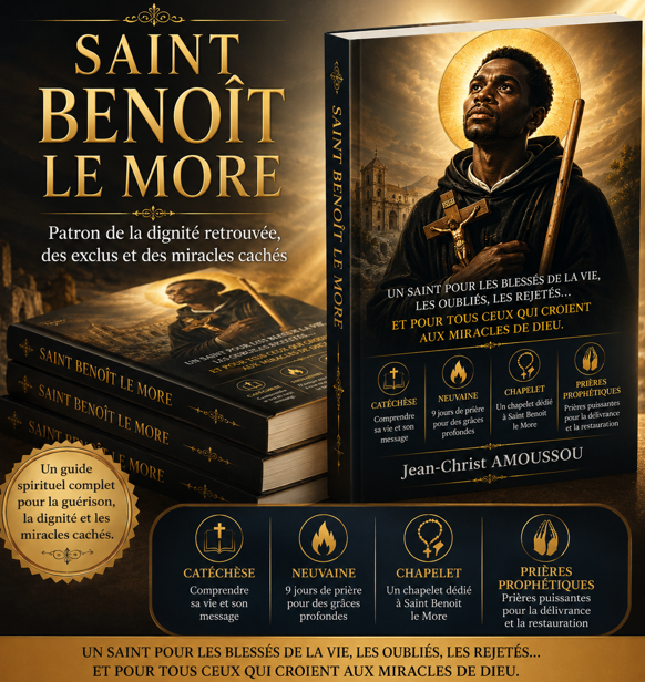Saint Benoît le More, patron de la dignité retrouvée, des exclus et des miracles cachés : catéchèse, neuvaine, chapelet et prières prophétiques 