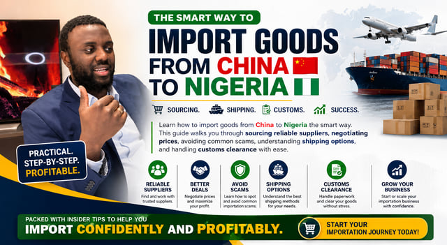 IMPORTATION FROM CHINA TO NIGERIA