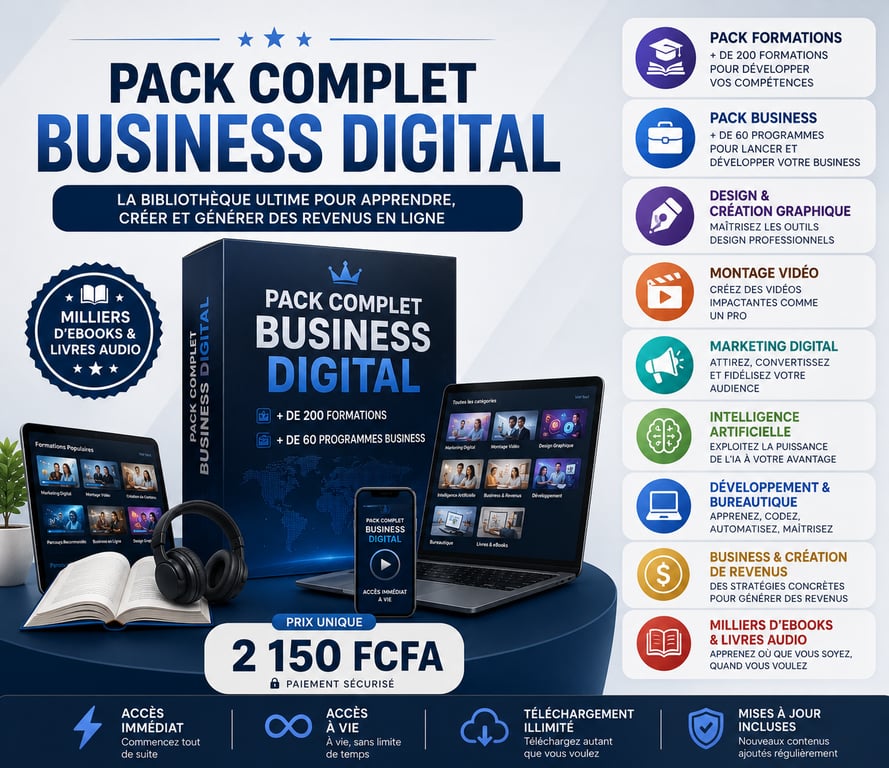 PACK COMPLET BUSINESS DIGITAL