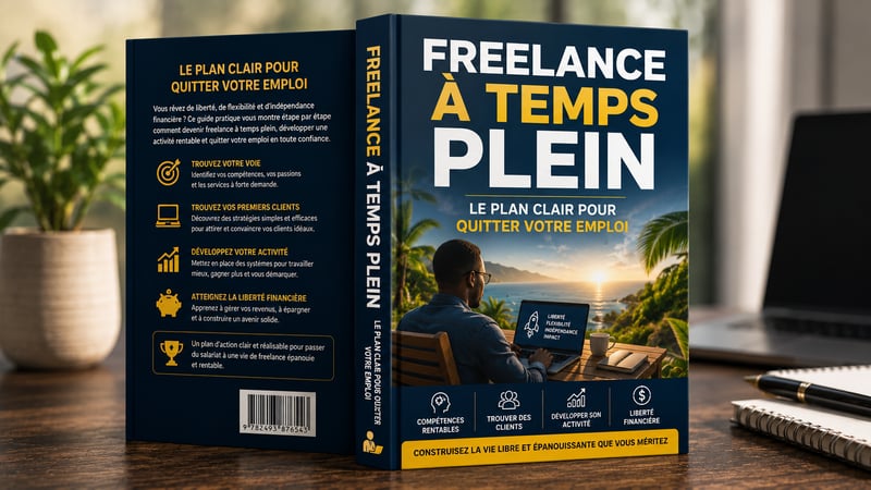 Freelance à temps plein : le plan clair pour quitter votre emploi