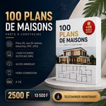 PLAN MAISON PREMIUM™: +100 Plans de Maisons Prêts à Construire