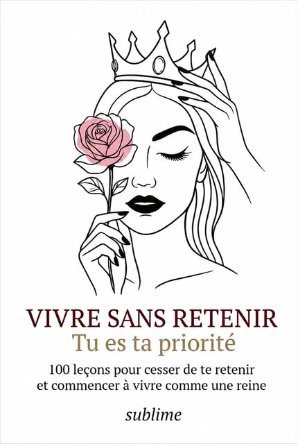 Vivre sans se retenir, tu es ta priorité : 100 leçons pour cesser de te limiter et vivre comme une reine.