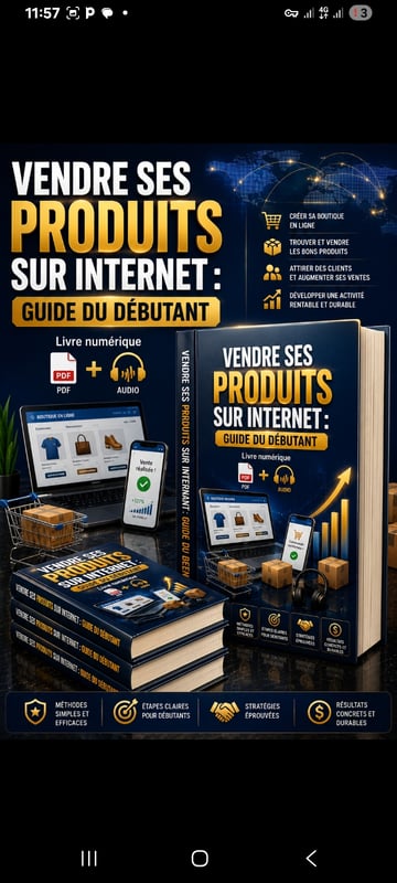VENDRE SES PRODUITS SUR INTERNET : GUIDE DU DEBUTANT  Livre numérique PDF + Audio