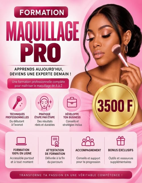 Formation PRO en Maquillage 