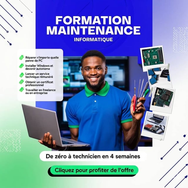 Formation en maintenance informatique & Sécurité informatique
