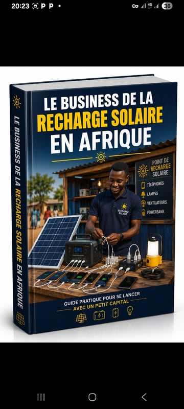 LE BUSINESS DE LA RECHARGE SOLAIRE EN AFRIQUE