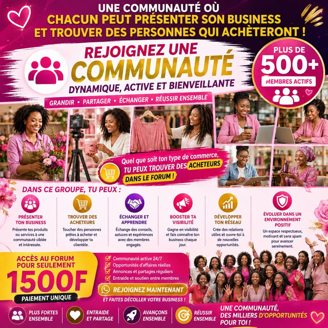 Communauté de ventes et d'achat