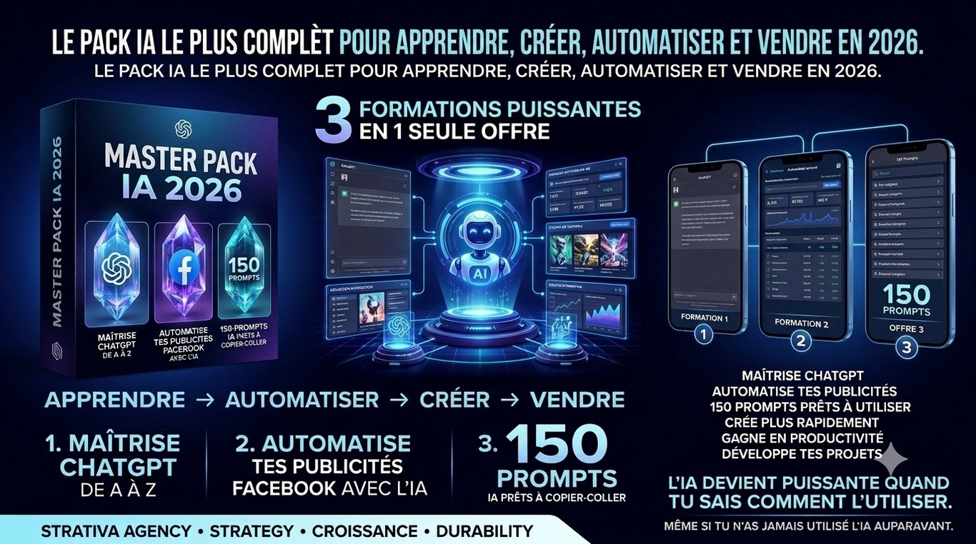 MASTER PACK IA 2026