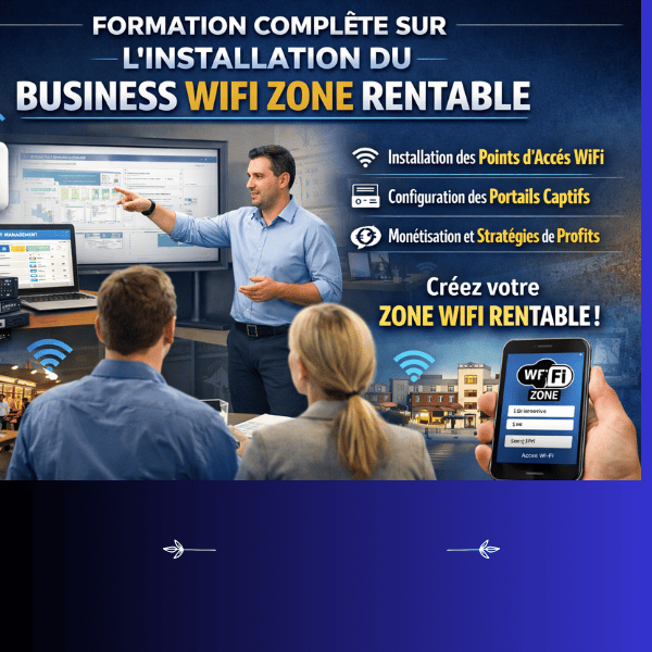 📘 FORMATION COMPLÈTE : INSTALLATION DU BUSINESS WIFI ZONE RENTABLE