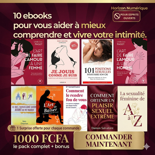 10 Ebooks pour une Intimité Sans Limites + BONUS
