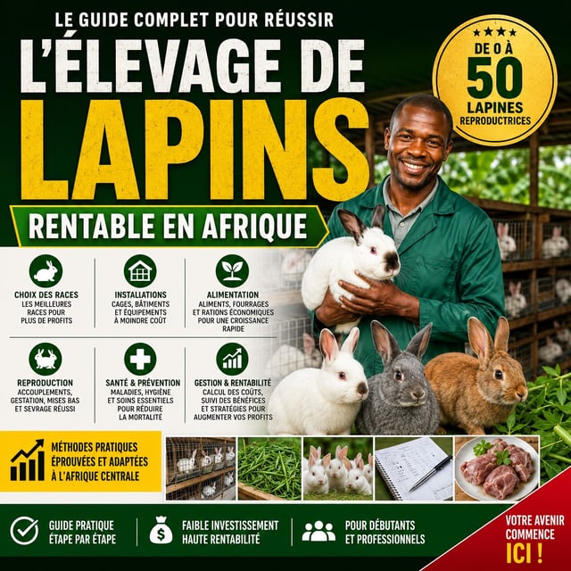Le Guide Complet pour Créer une Exploitation Professionnelle de 0 à 50 Lapines Reproductrices