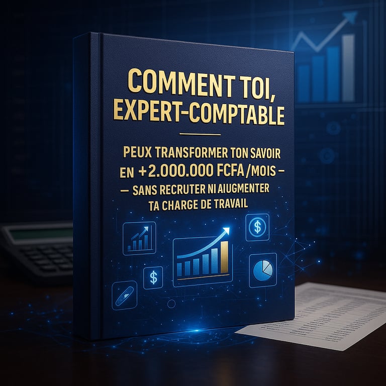 COMMENT TOI, EXPERT-COMPTABLE, PEUX TRANSFORMER TON SAVOIR EN +2.000.000 FCFA / MOIS – SANS RECRUTER NI AUGMENTER TA CHARGE DE TRAVAIL.