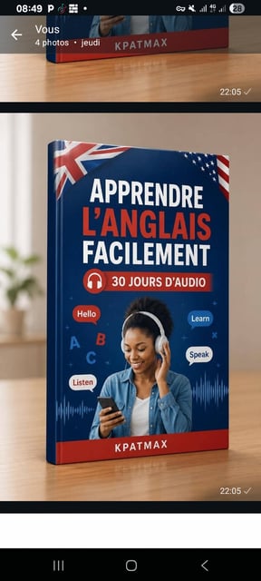 APPRENDRE L’ANGLAIS FACILEMENT  : 30 JOURS D’AUDIO