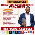KIT COMPLET DIRECTEUR ADMININISTRATIF