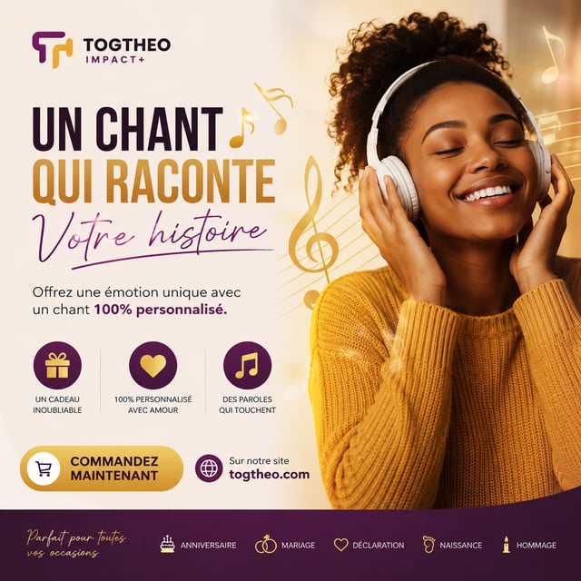 🎵 Offrez un chant personnalisé qui touche le cœur