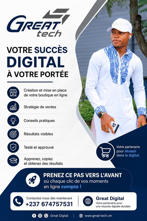 Apprendre étape par étape la vente des produits digitaux