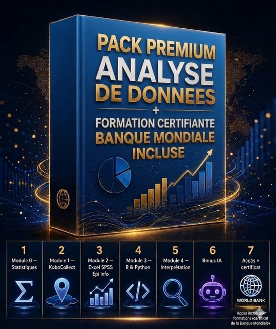 Devenez Data Analyst en 2026 + Accès Formation certifiante Banque mondiale 
