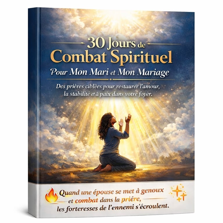 30 JOURS DE COMBAT SPIRITUEL POUR MON MARI ET MON MARIAGE🤲