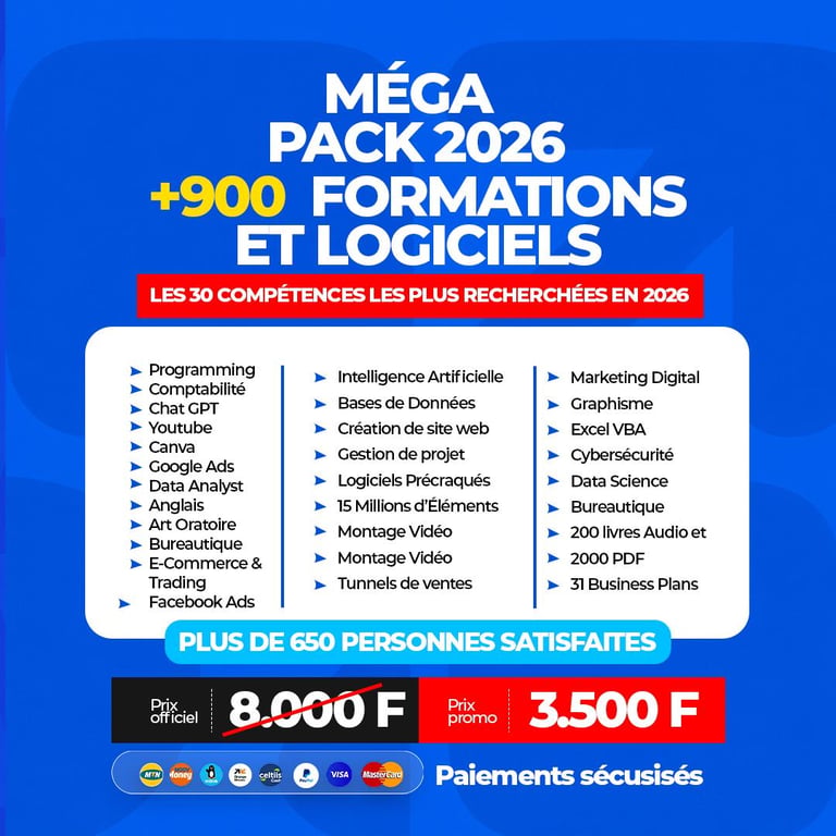 🔥 MÉGA PACK 2026