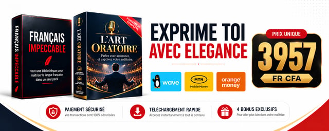 Zéro Faute + Art Oratoire : le pack complet pour écrire sans faute et parler avec assurance