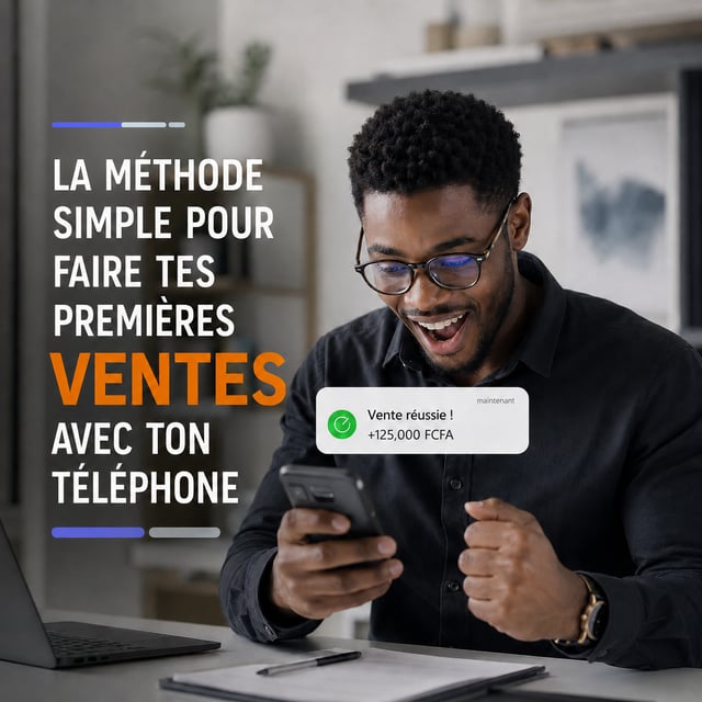 La Méthode Simple pour Faire tes Premières Ventes avec Ton Téléphone