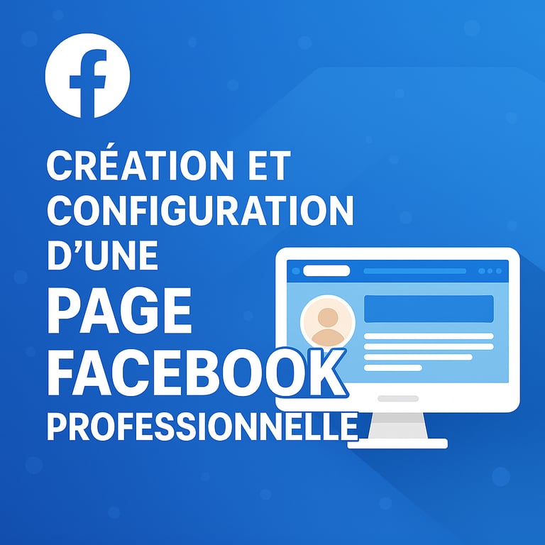 Création et Configuration d'une Page Facebook Professionnelle