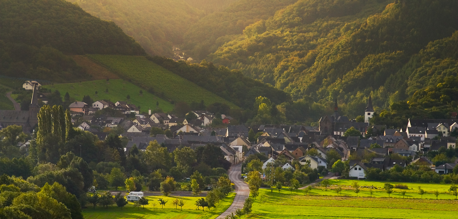 Waar de wijngaarden het dorp omarmen – Enjoy Weinhotel Veldenz