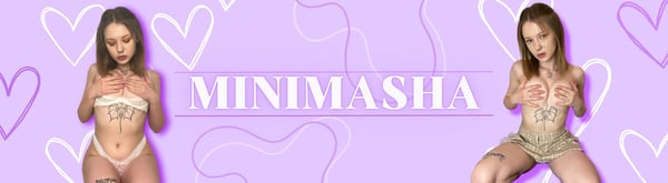 Two young women posing in lingerie on a purple background with heart graphics and text overlay.