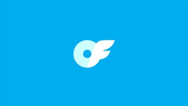 Official OnlyFans header image with platform logo on a blue background.