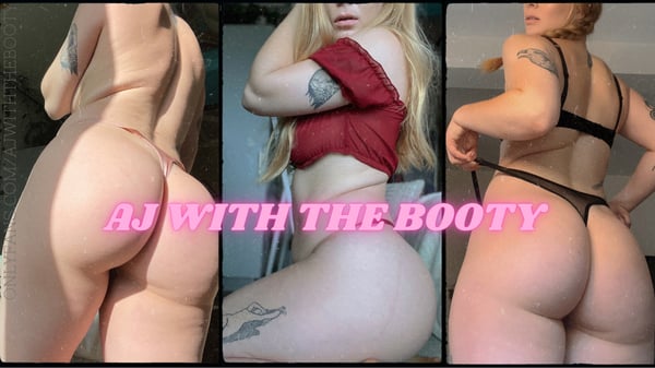 A collage of a woman posing confidently in stylish outfits, highlighting her silhouette and tattoos against neutral backgrounds.