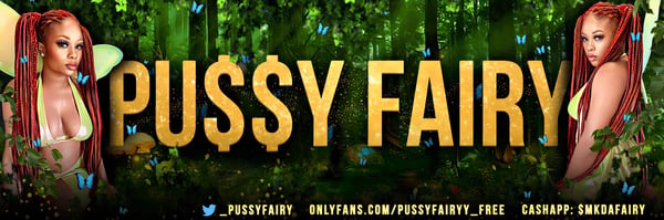 Two women dressed as fairies with red hair and wings posing playfully in a lush green forest setting with promotional text overlay.
