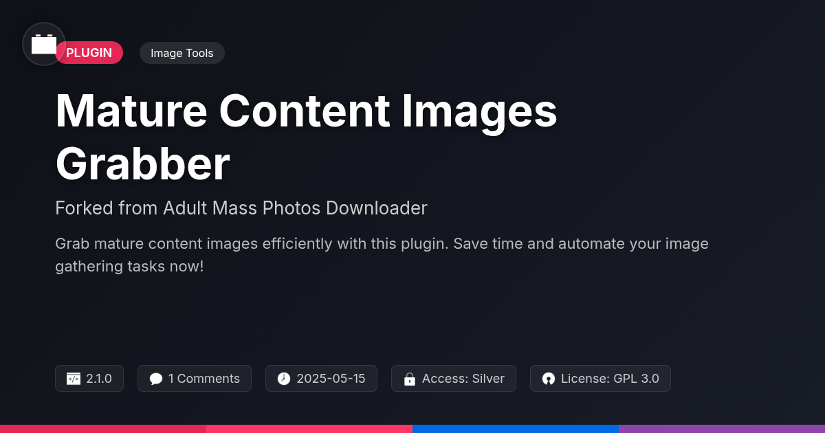 Mature Content Images Grabber forked from Adult Mass Photos Downloader