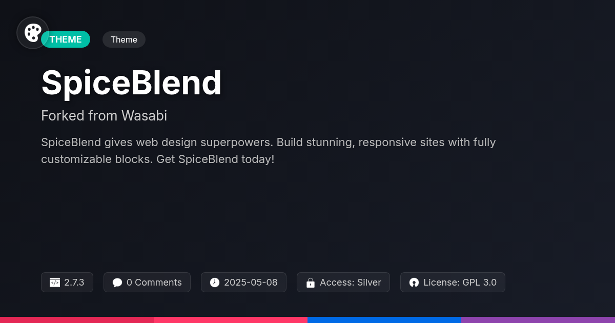 SpiceBlend forked from Wasabi