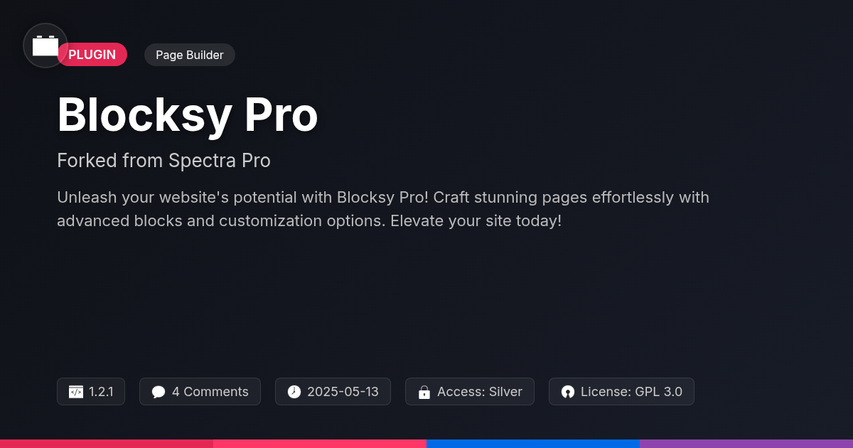Blocksy Pro forked from Spectra Pro
