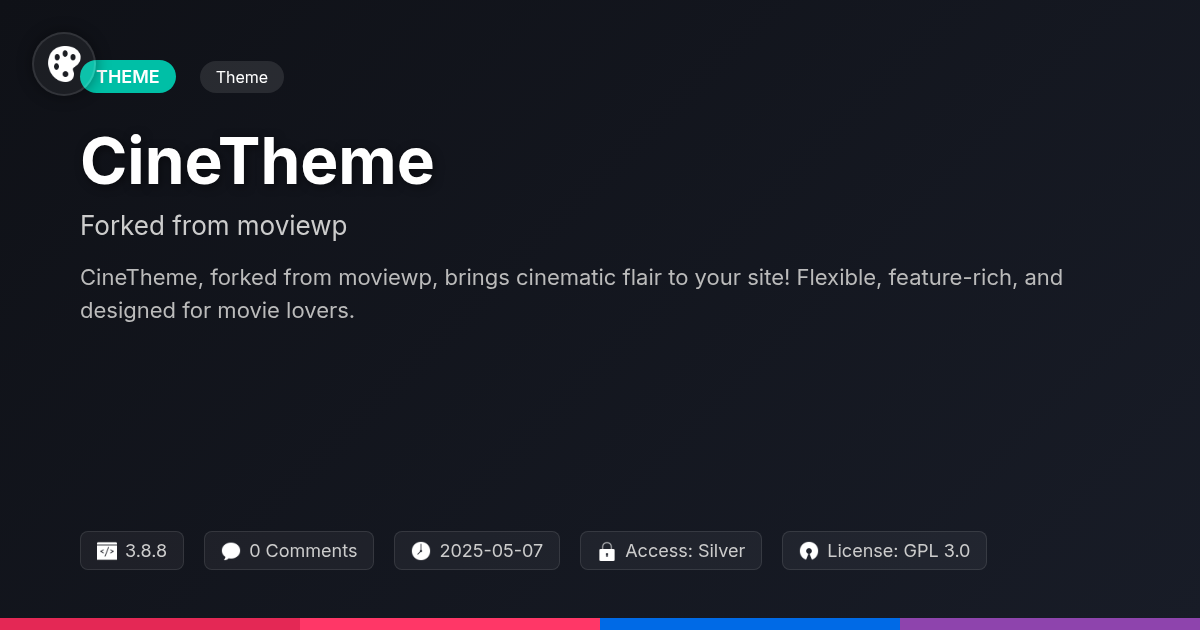CineTheme forked from moviewp