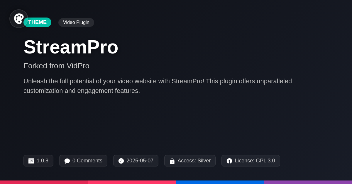 StreamPro forked from VidPro