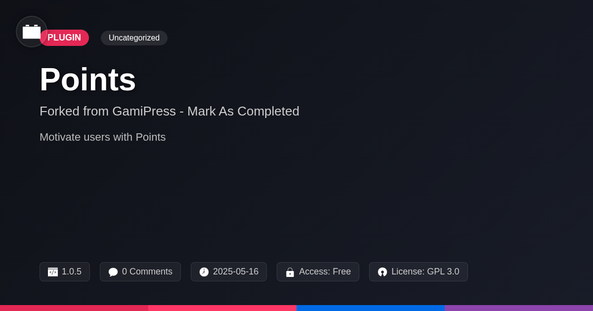 Points & Rewards - Task Finisher Addon forked from GamiPress - Mark As Completed