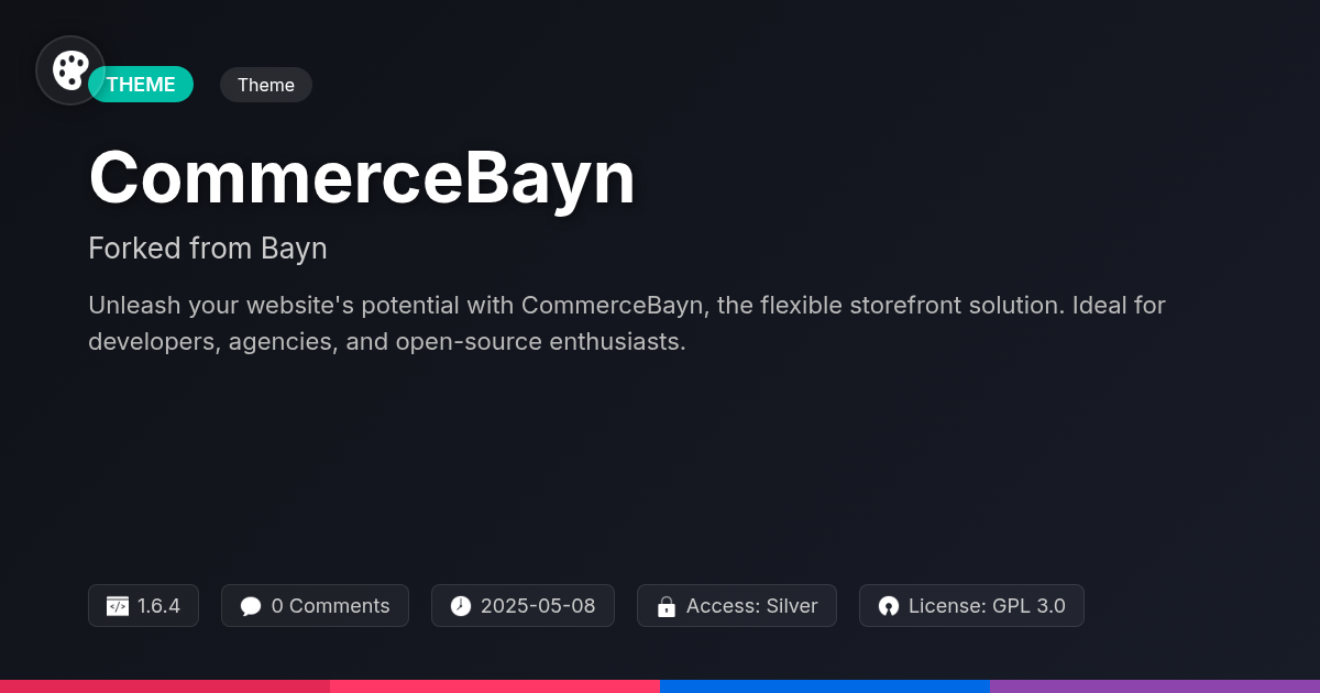 CommerceBayn forked from Bayn