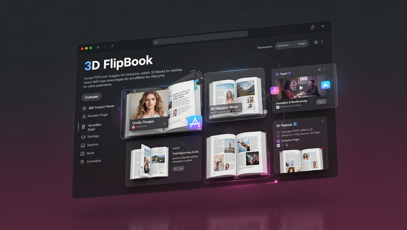 Preview of 3D FlipBook