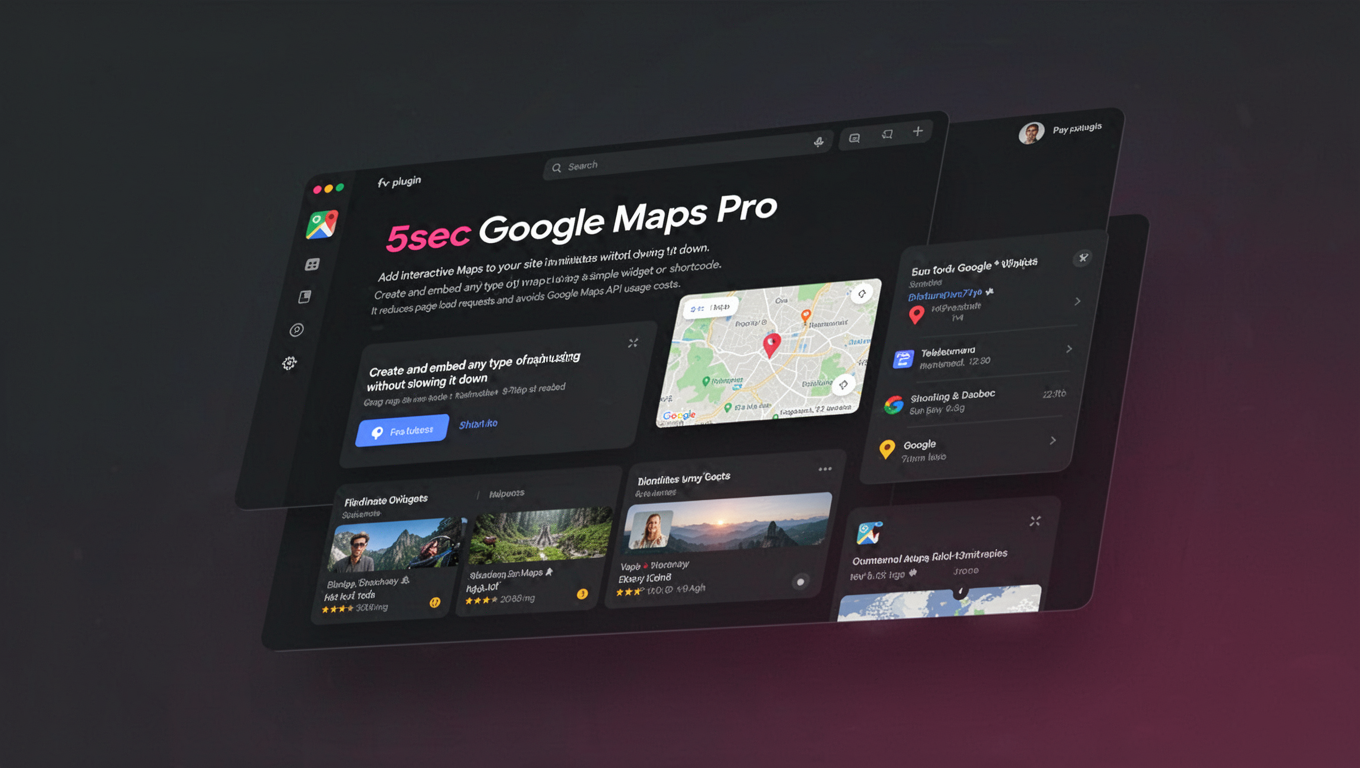 Preview of 5sec Google Maps Pro