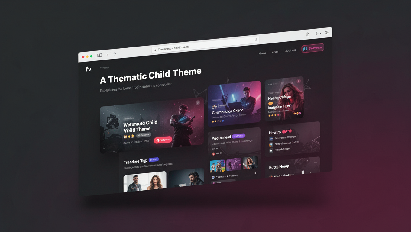 Preview of A Thematic Child Theme