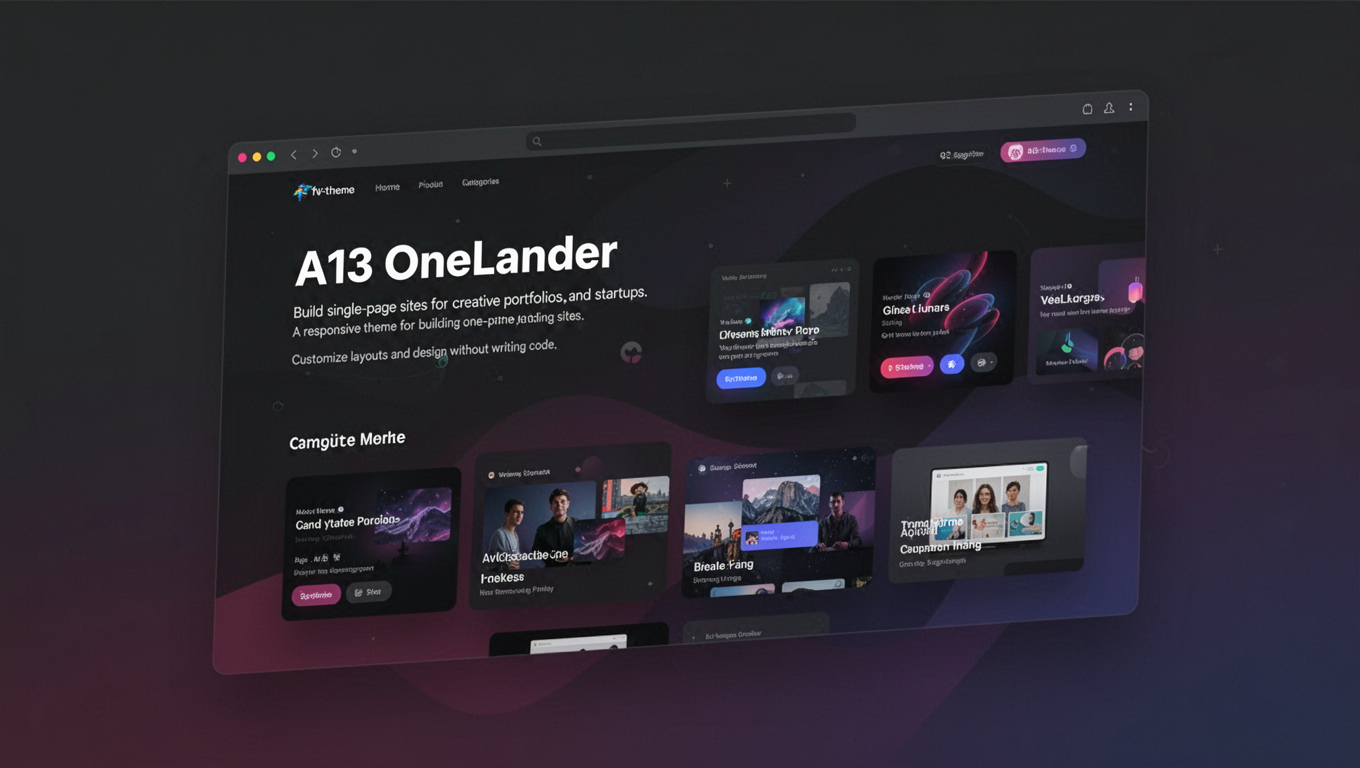 Preview of A13 OneLander