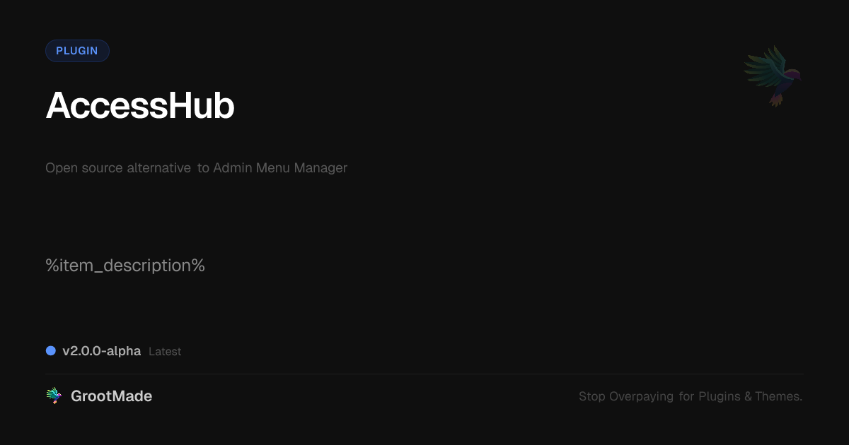 Preview of AccessHub