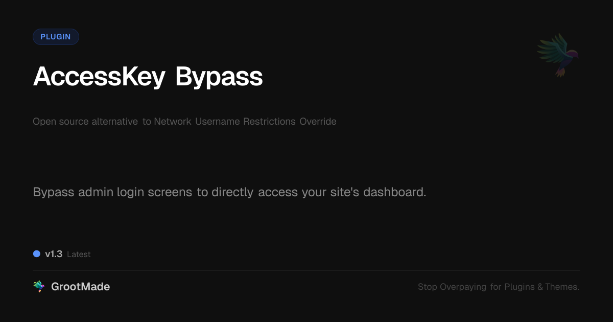 Preview of AccessKey Bypass
