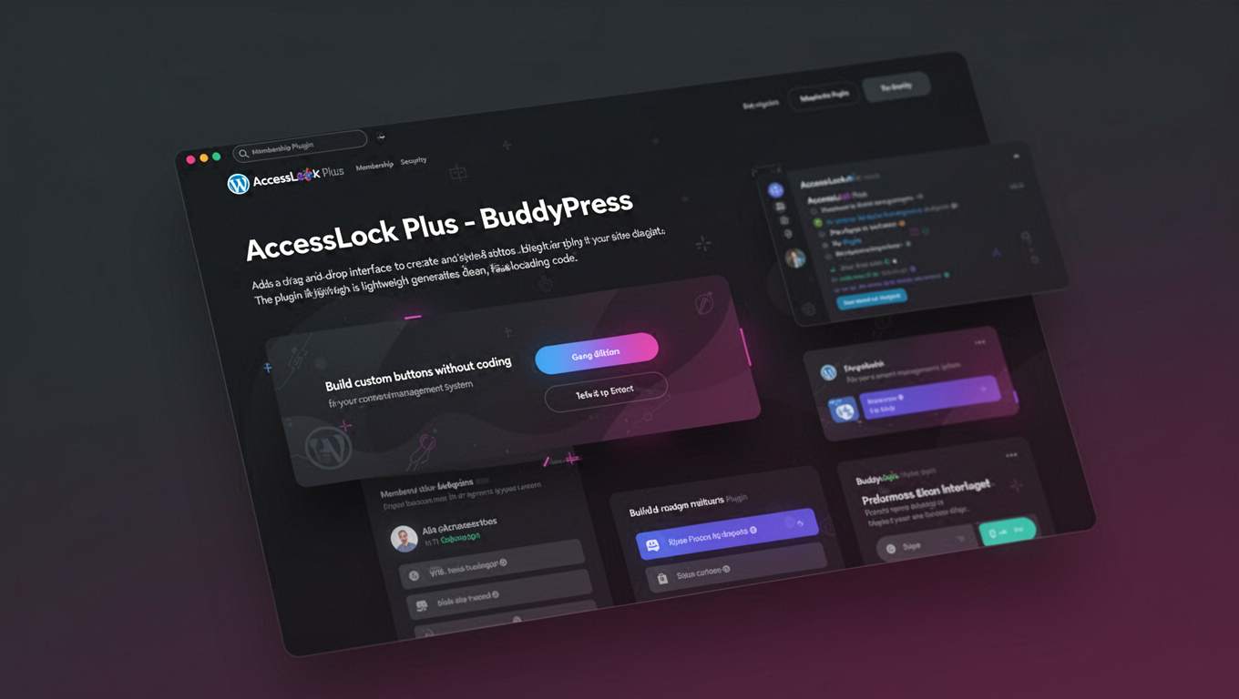 Preview of AccessLock Plus - BuddyPress