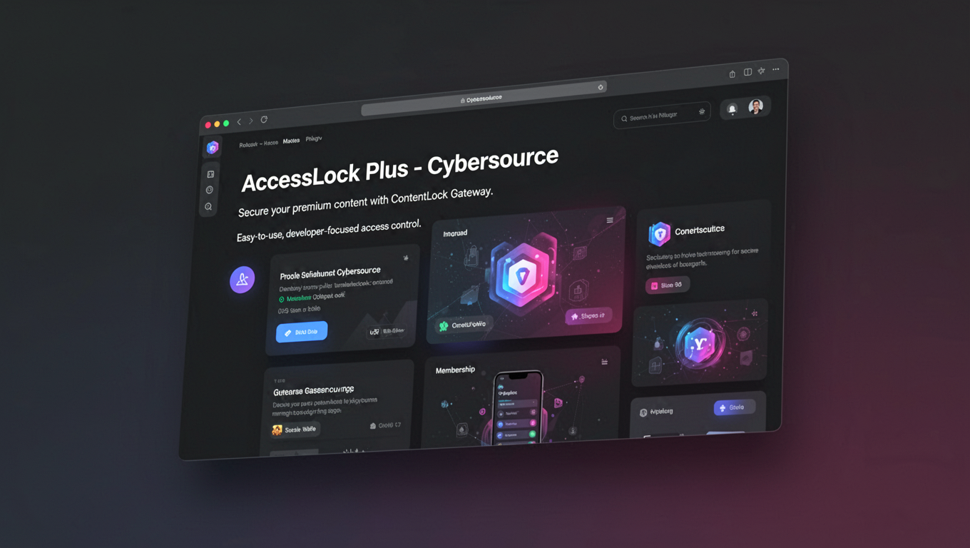 Preview of AccessLock Plus - Cybersource