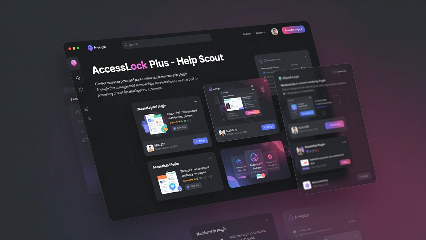 Preview of AccessLock Plus - Help Scout