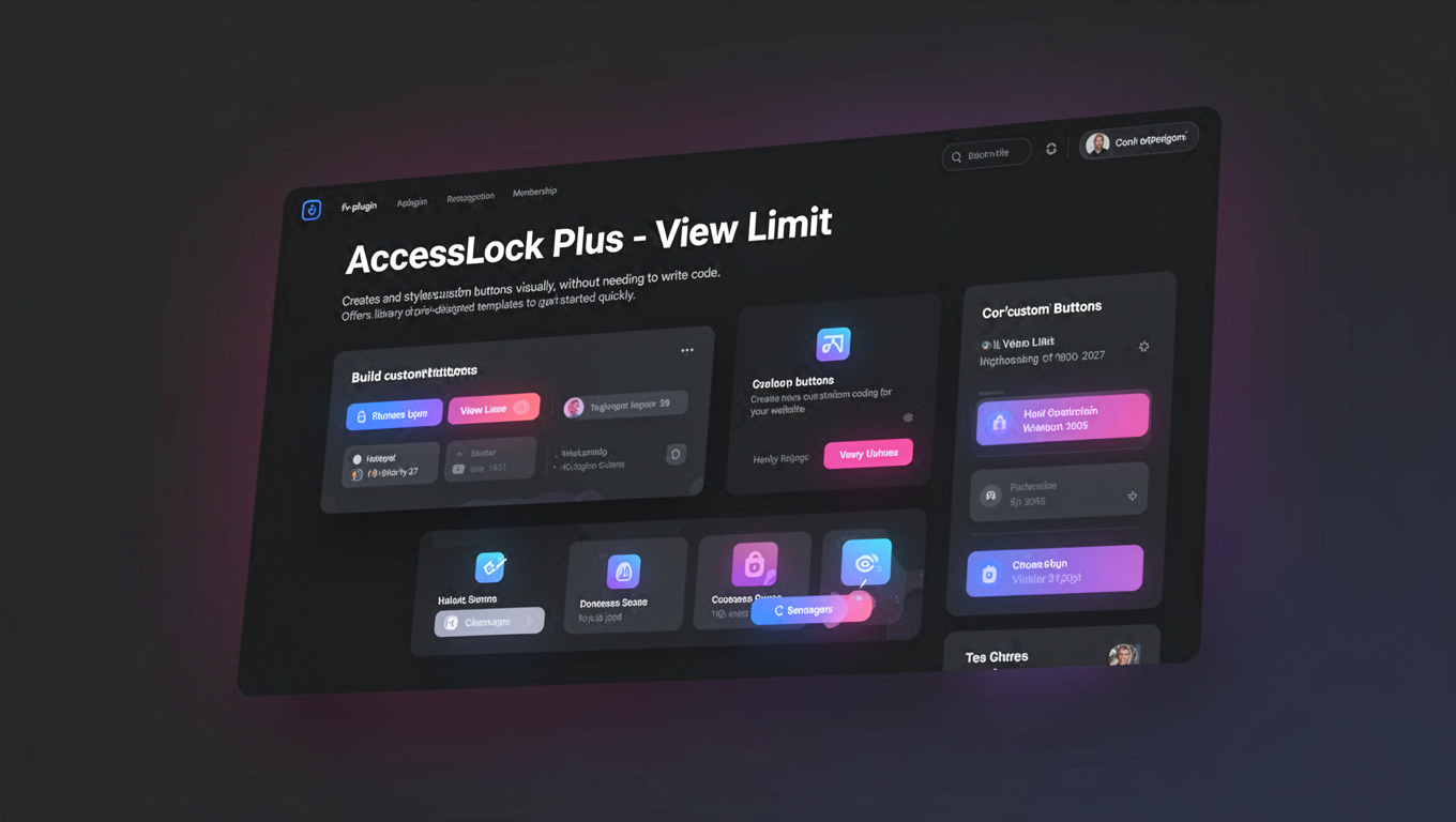 Preview of AccessLock Plus - View Limit