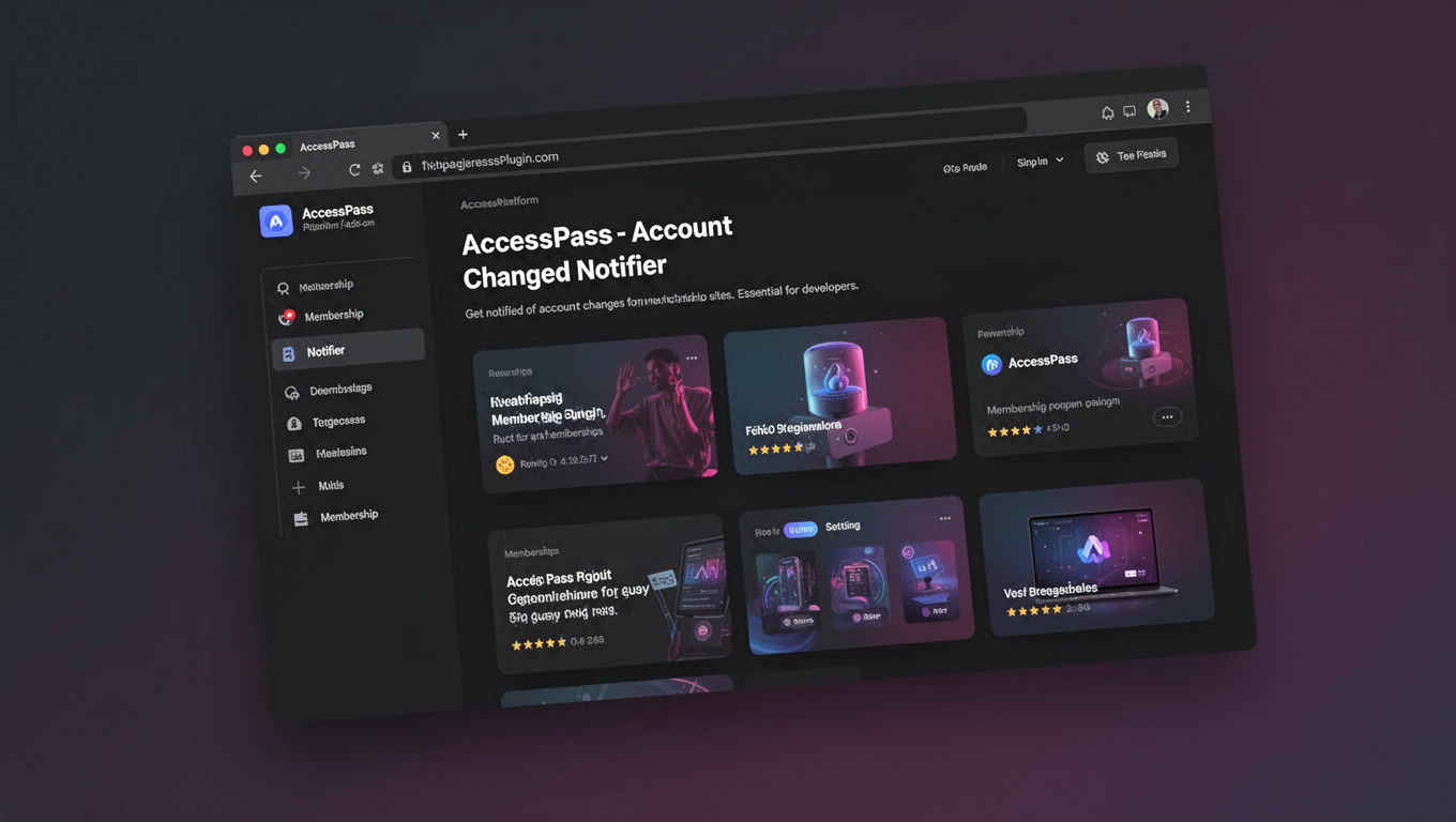 Preview of AccessPass Platform - Account Changed Notifier
